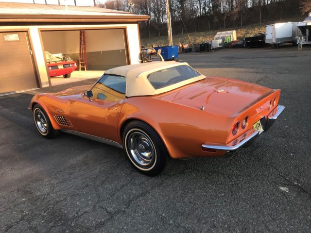 1970 CORVETTE BRONZE Chevrolet Corvette Convertible