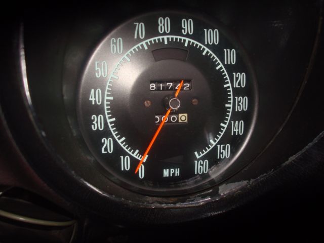 1970 Red Chevrolet Corvette Convertible