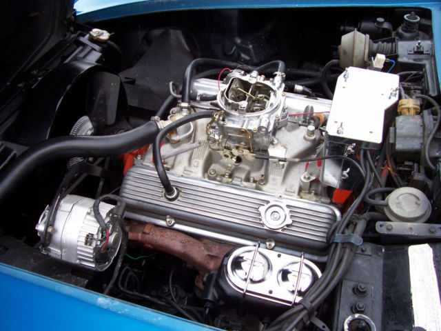 1970 mulsanne blue Chevrolet Corvette Coupe