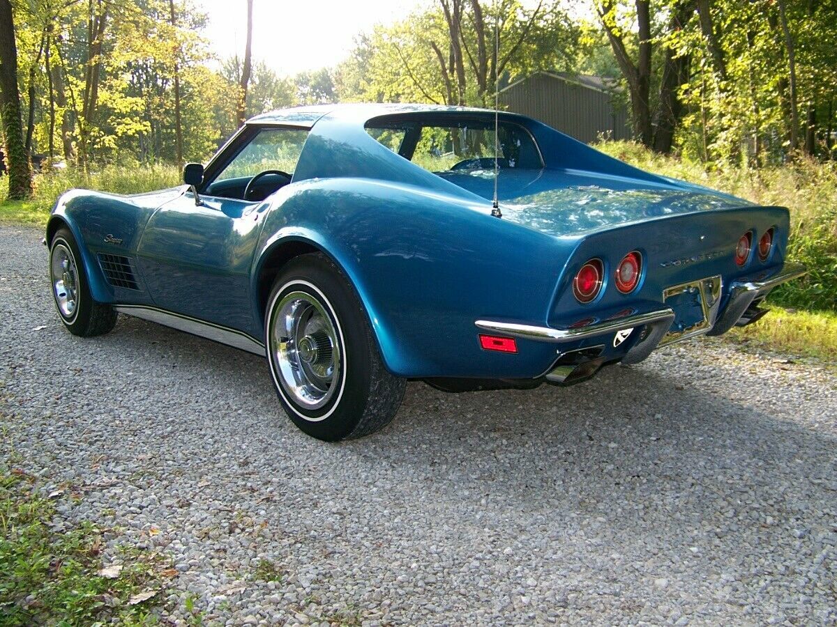 1970 Blue Chevrolet Corvette Coupe