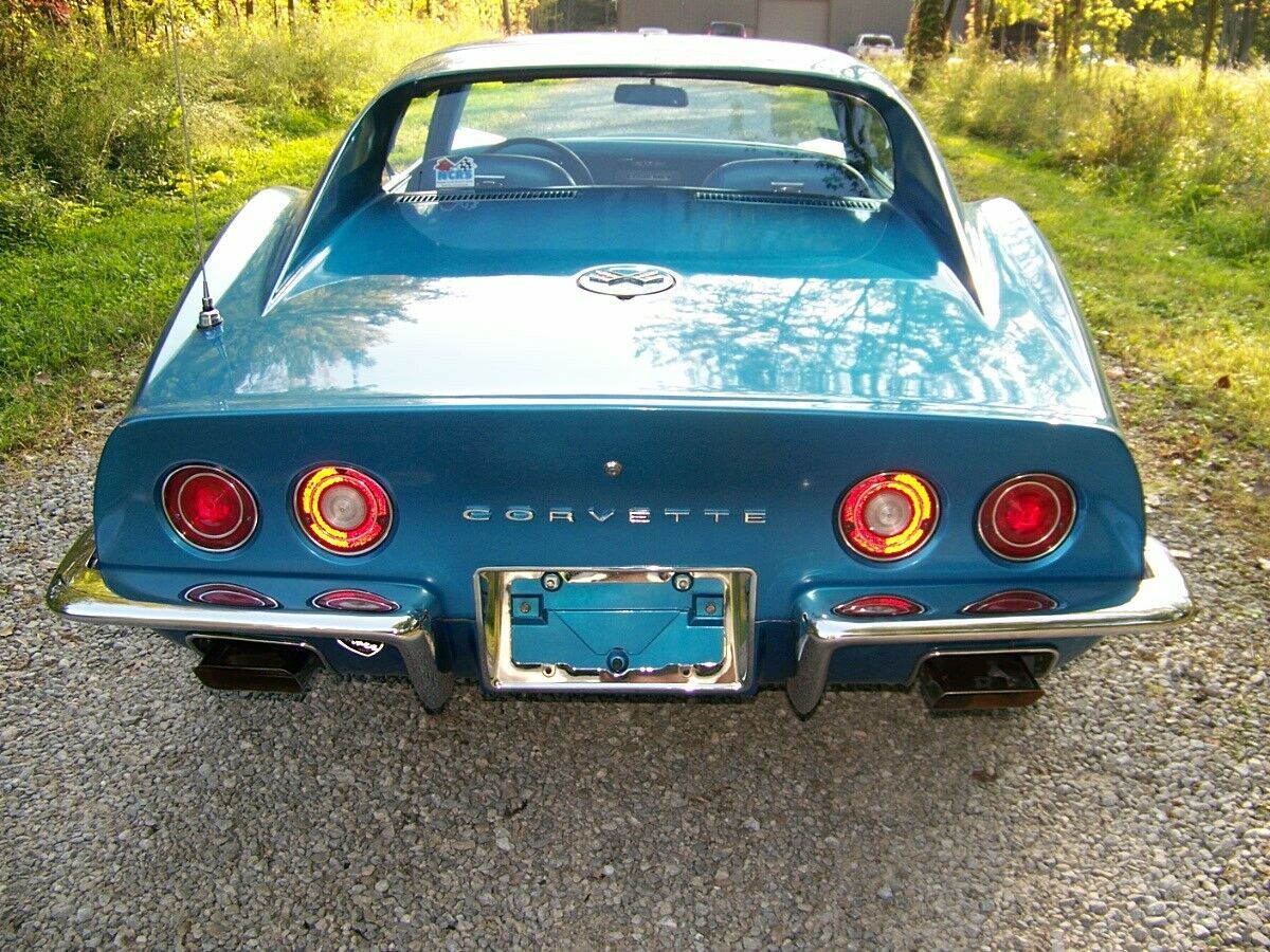 1970 Blue Chevrolet Corvette Coupe