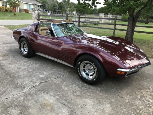 1970 marlboro maroon Chevrolet Corvette coupe