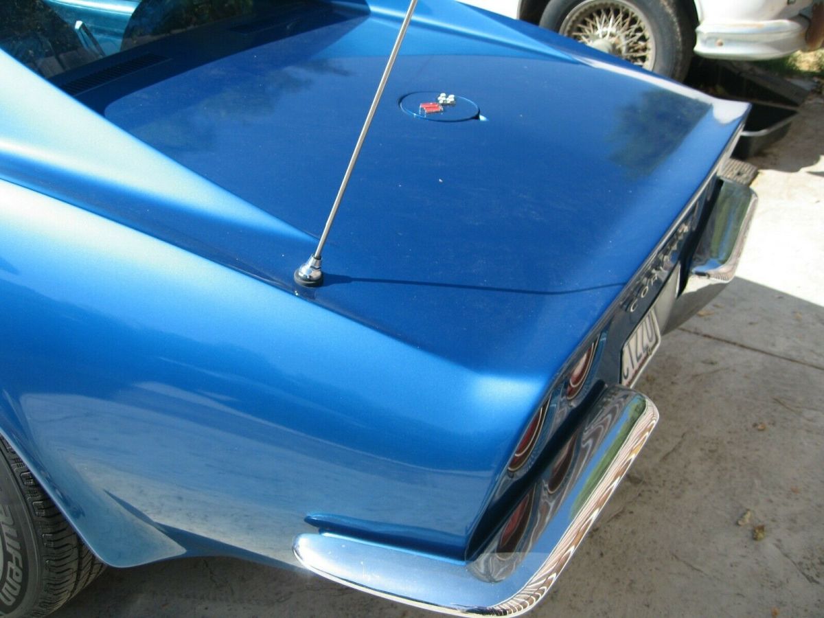 1970 Blue Chevrolet Corvette Coupe