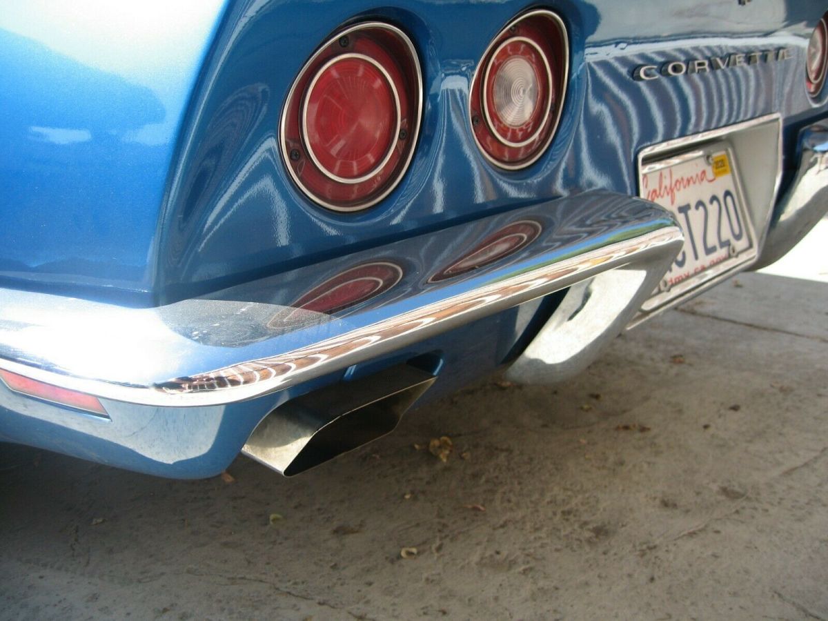 1970 Blue Chevrolet Corvette Coupe