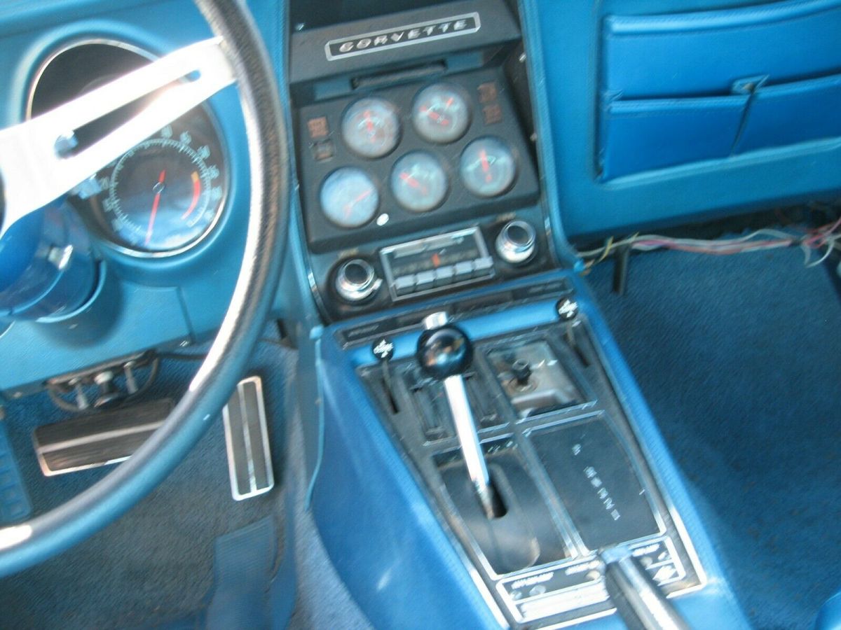 1970 Blue Chevrolet Corvette Coupe