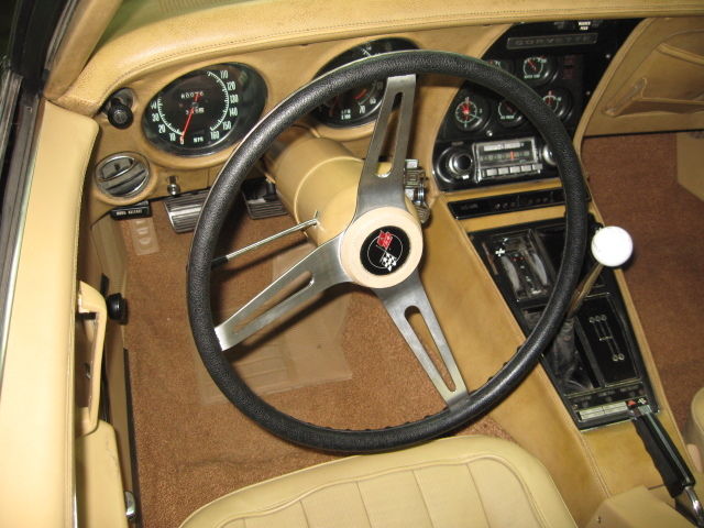 1970 Donneybrook Green Chevrolet Corvette "T" Top Coupe