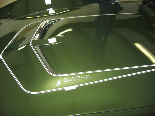 1970 Donneybrook Green Chevrolet Corvette "T" Top Coupe
