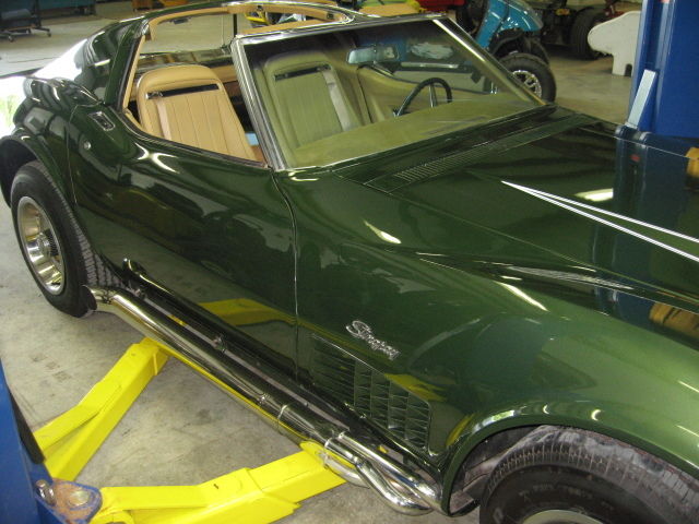 1970 Donneybrook Green Chevrolet Corvette "T" Top Coupe
