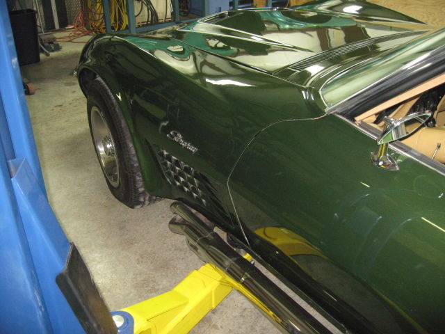 1970 Donneybrook Green Chevrolet Corvette "T" Top Coupe