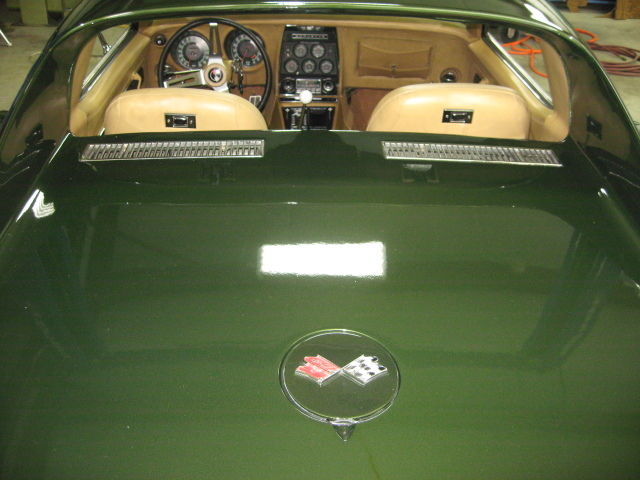 1970 Donneybrook Green Chevrolet Corvette "T" Top Coupe