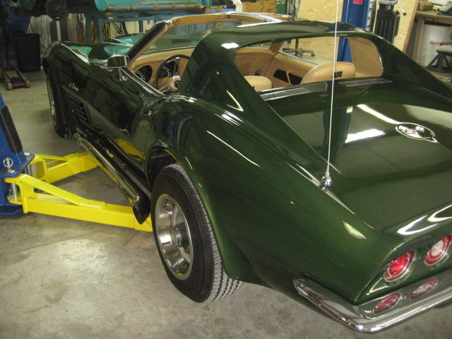 1970 Donneybrook Green Chevrolet Corvette "T" Top Coupe