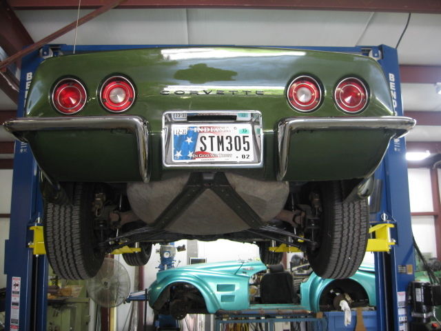 1970 Donneybrook Green Chevrolet Corvette "T" Top Coupe