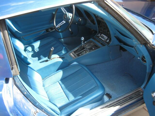 1970 Blue Chevrolet Corvette Coupe