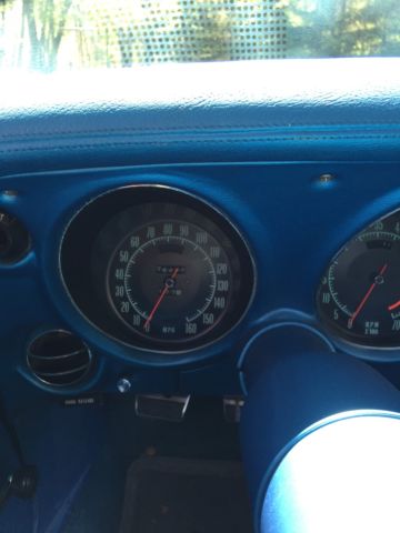 1970 Blue Chevrolet Corvette Coupe