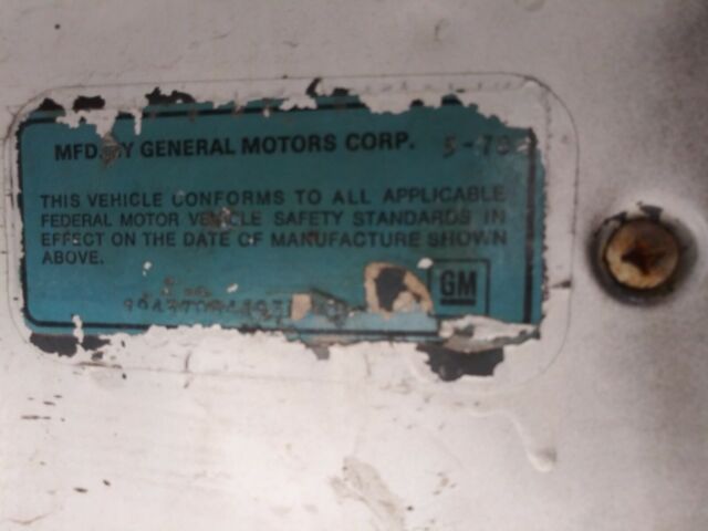 1970 Chevrolet Corvette