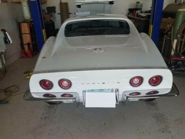 1970 WHITE Chevrolet Corvette Coupe