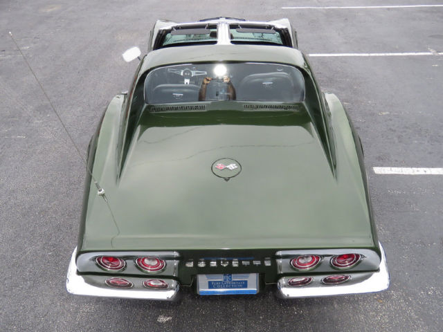 1970 Donnybrooke Green Chevrolet Corvette Coupe