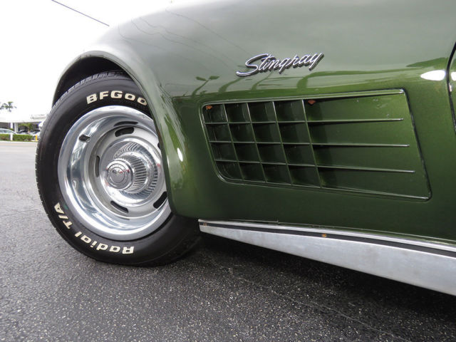 1970 Donnybrooke Green Chevrolet Corvette Coupe