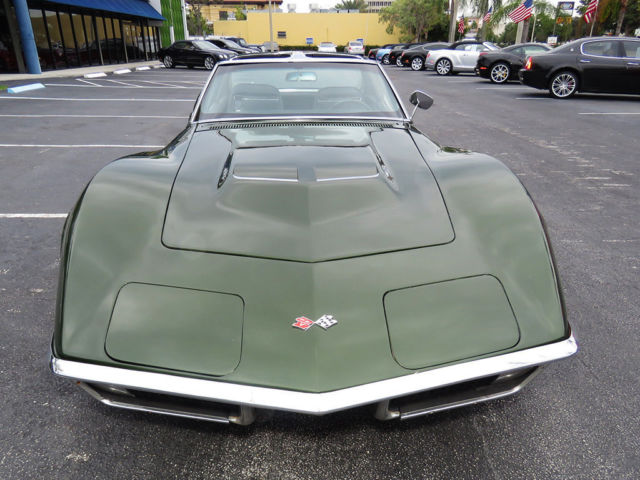 1970 Donnybrooke Green Chevrolet Corvette Coupe