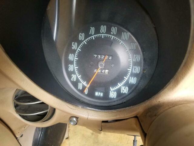 1970 Blue Chevrolet Corvette Convertible