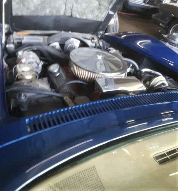 1970 Blue Chevrolet Corvette Convertible