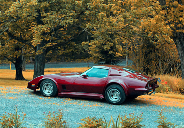 1970 coral Chevrolet Corvette Coupe