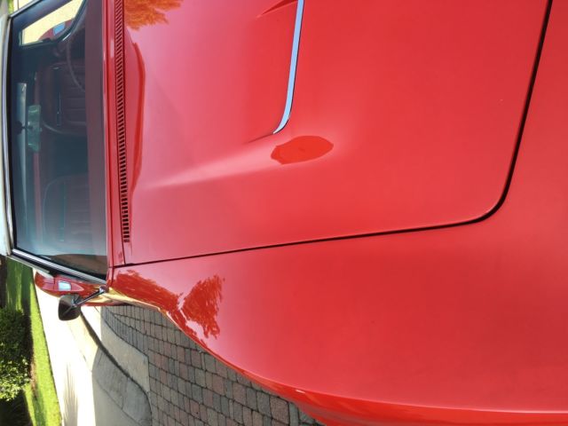 1970 Red Chevrolet Corvette Convertible