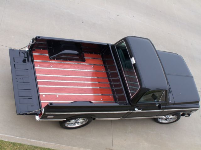1970 CHEVY BLACK Chevrolet C-10 Standard Cab Pickup