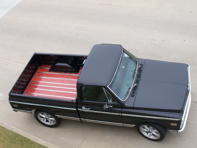 1970 CHEVY BLACK Chevrolet C-10 Standard Cab Pickup