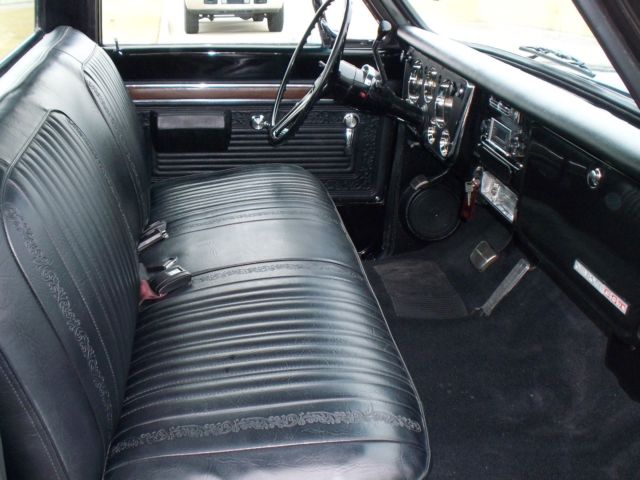 1970 CHEVY BLACK Chevrolet C-10 Standard Cab Pickup