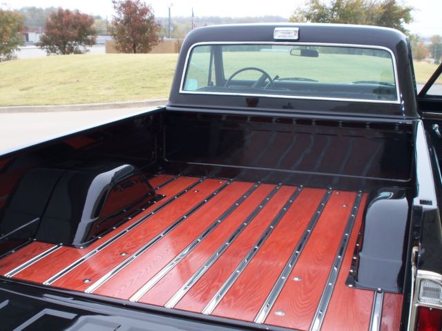 1970 CHEVY BLACK Chevrolet C-10 Standard Cab Pickup