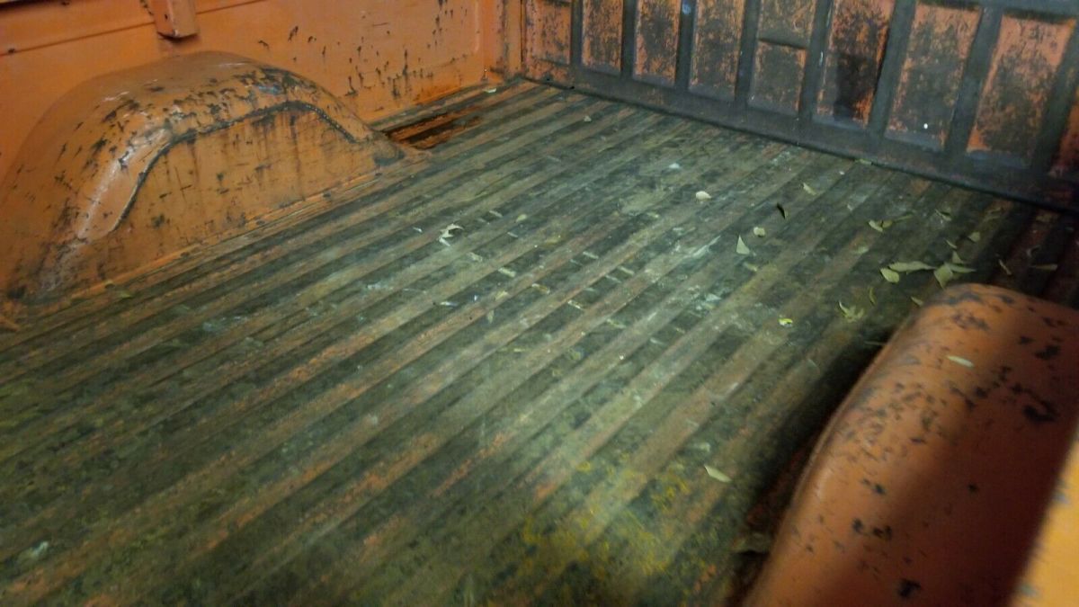 1970 Orange/ white Chevrolet C-10 Pick up