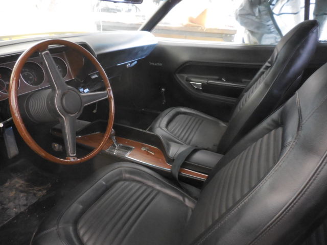 1970 yellow Plymouth Barracuda Coupe