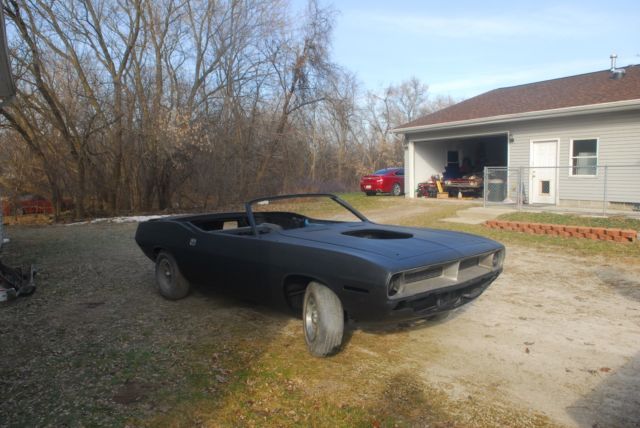 1970 Primer Plymouth Barracuda Convertible