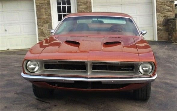 1970 Burnt Orange Plymouth Barracuda