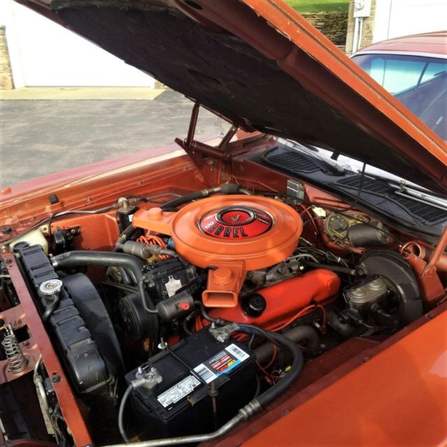 1970 Burnt Orange Plymouth Barracuda