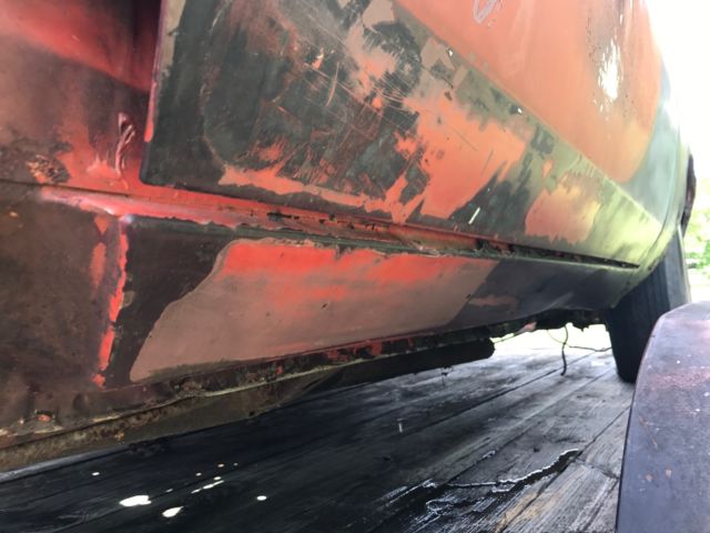 1970 Orange Plymouth Barracuda Coupe