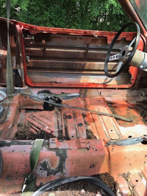 1970 Orange Plymouth Barracuda Coupe