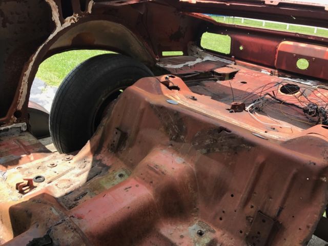 1970 Orange Plymouth Barracuda Coupe