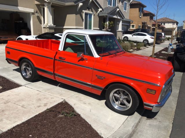 1970 Orange Chevrolet C10