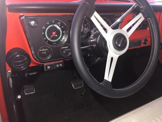 1970 Orange Chevrolet C10