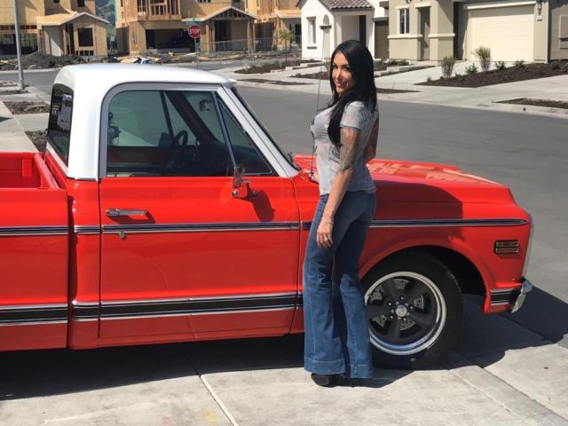 1970 Orange Chevrolet C10