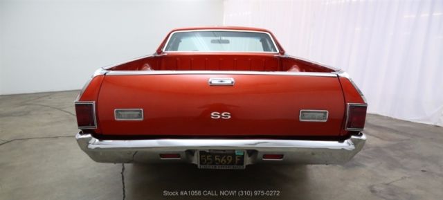 1970 Orange Chevrolet El Camino