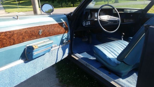 1970 Blue Oldsmobile Cutlass Convertible