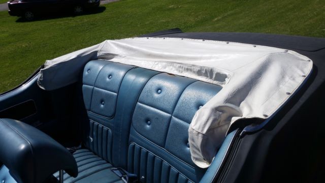 1970 Blue Oldsmobile Cutlass Convertible