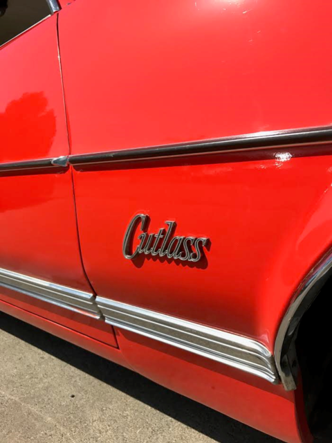 1970 Special Order Rallye Red Oldsmobile Cutlass