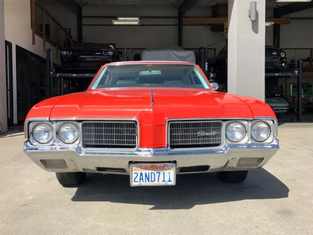 1970 Special Order Rallye Red Oldsmobile Cutlass