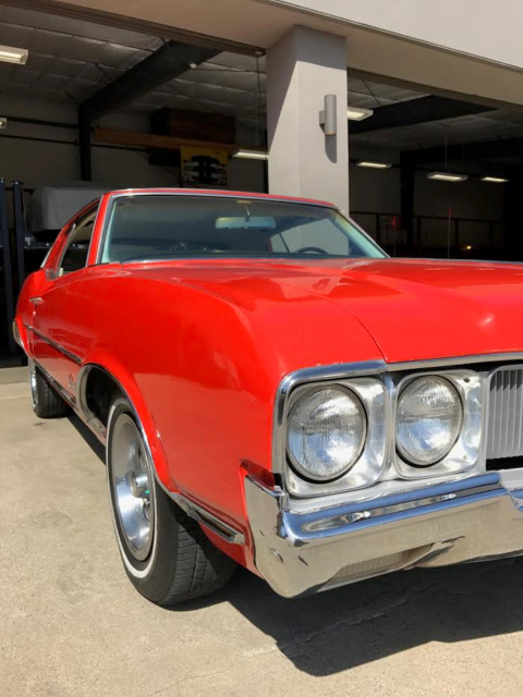 1970 Special Order Rallye Red Oldsmobile Cutlass