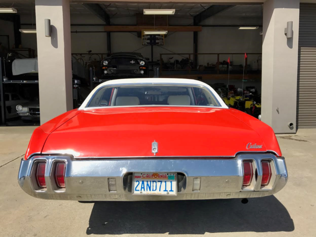1970 Special Order Rallye Red Oldsmobile Cutlass