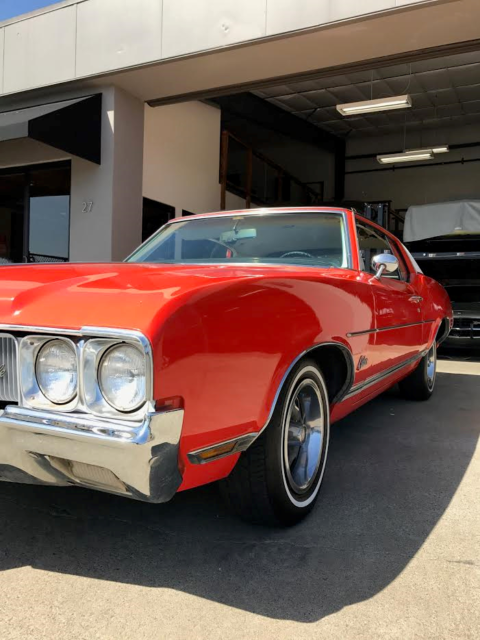 1970 Special Order Rallye Red Oldsmobile Cutlass